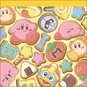Kirby Super Star Square Memo Pad Icing Cookie