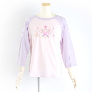 milklim Princess Tiara Raglan Top Light Pink x Lavender