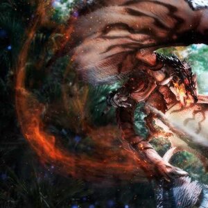 S.H.MonsterArts Monster Hunter Rathalos