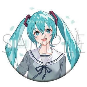 Hatsune Miku Series teffish School Uniform Pin Badge  Hatsune Miku