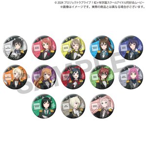 Love Live! Nijigasaki High School Idol Club (Gentle Nyangasaki) Tin Badges (Set of 3)