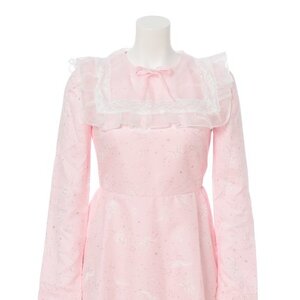 Swankiss Memory Star Dress Pink
