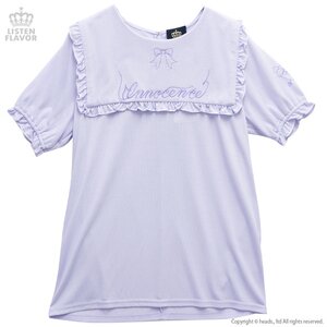 LISTEN FLAVOR Innocence Sailor Cutsew Lavender