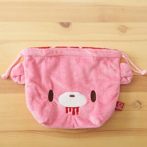 Gloomy Bear Drawstring Pouch
