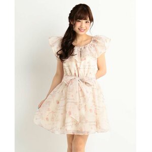 LIZ LISA Ballerina Print Dress White