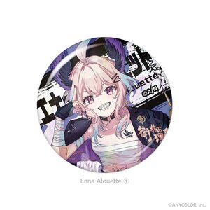 Nijisanji EN Ethyria 4th Anniversary Hologram Pin Badge Enna Alouette 1 [Pre-order]