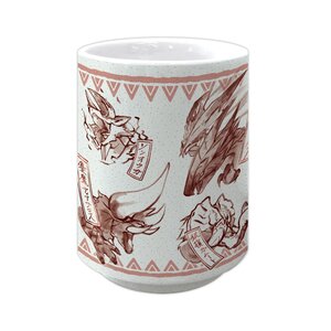 Monster Hunter XX Japanese-style Teacup Red