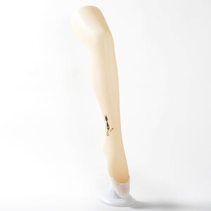 18 Denier Beige Sheer Tights - Cat Motif Cat Pattern