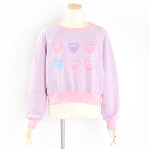milklim Heart Candy Sweatshirt Lavender