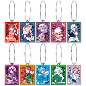 Touhou Project Nickname Acrylic Keychain Collection Box Set