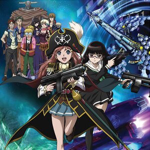 Bodacious Space Pirates Key Art Wall Scroll