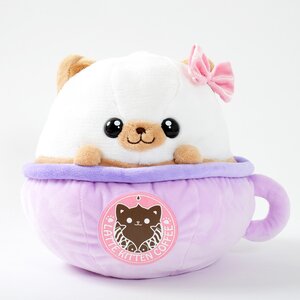Latte Kitten Coffee Moteneko Big Plush Collection Cham