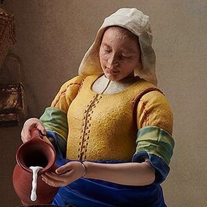 figma The Table Museum The Milkmaid by Vermeer