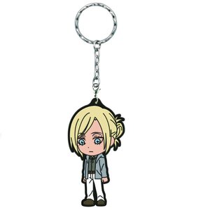 Kyun Chara Illustrations Attack on Titan Rubber Keychains: Sorezore no Kako Annie Leonhart