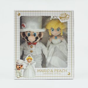 Super Mario Odyssey Plush Collection Mario & Peach Wedding Set