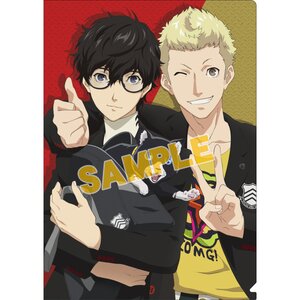 Persona 5 the Animation Pash Selection Clear File Collection Ren Amamiya, Ryuji Sakamoto & Morgana