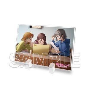 Love Live! Sunshine!! Mini Acrylic Plate Aqours Chika & Riko & You
