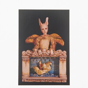 Mari Shimizu Doll Picture Postcards　“My Setting Sail” 7. My Setting Sail Postcard