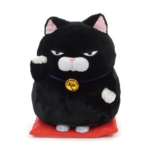 Hige Manjyu Maneki-neko Cat Plush Collection (Big) Kuromame