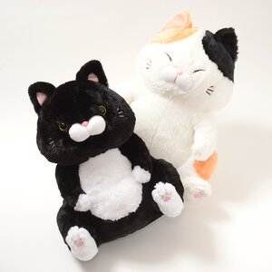 Nyanko Deluxe Plushies (Big) Complete Set + Mini Plushie