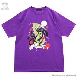 LISTEN FLAVOR Danganronpa V3: Killing Harmony Korekiyo Shinguji T-Shirt Purple