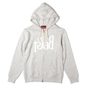 The Beast Zip Hoodie (Oatmeal) XL