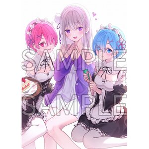 Re:Zero -Starting Life In Another World- B2 Double Suede Tapestry (C103) Rangu