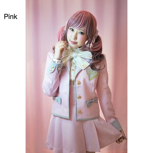 KOKOkim School Idol Jacket Pink L
