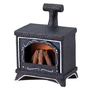 concombre Pastry Combre Christmas Diorama Collection 2 LED Light Wood-Burning Stove