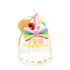 Zeitaku Sweets Crystal Jelly Keychain Mascot Fruit Mix Jelly