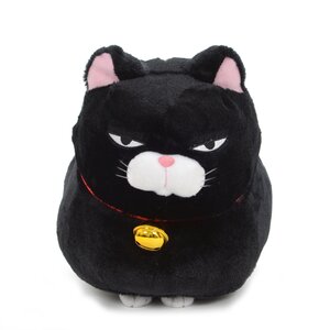 Hige Manjy Fuku Cat Plush Collection (Big) Kuromame