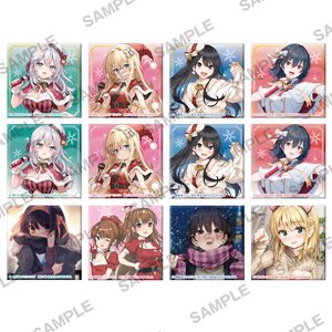 Kadokawa Sneaker Bunko Holy Night Merry ☆ Concert! Trading Square Tin Badge