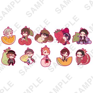 Bungo Stray Dogs Fruits Ver. Trading Rubber Strap Collection Box Set