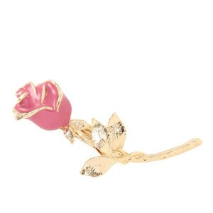 LIZ LISA x Yui Kanno Rose Barrettes Deep Pink