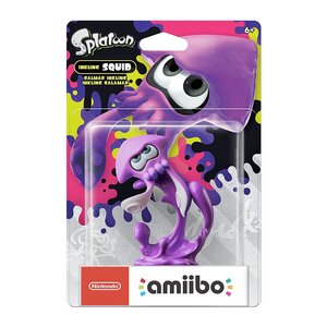 Splatoon Inkling Squid amiibo (Neon Purple)