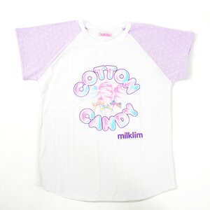milklim Cotton Candy T-shirt White/Lavender