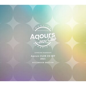 Love Live! Sunshine!! Aqours Club CD Set 2021 Hologram Edition (First-Press Limited Edition)