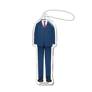 Capcom Costume Acrylic Key Chain Ace Attorney Phoenix Wright