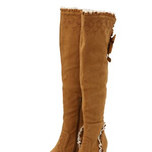LIZ LISA Over-the-Knee Princess Boots Camel M