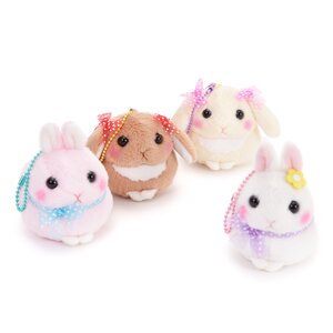 Usa Dama-chan Fancy Ribbon Rabbit Plush Collection (Mini Ball Chain) Complete Set