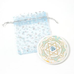 Magic Circle Tin Badge Mirror Mint