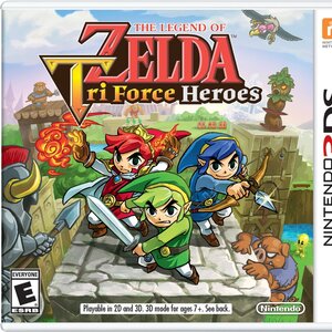The Legend of Zelda: Tri Force Heroes (3DS)