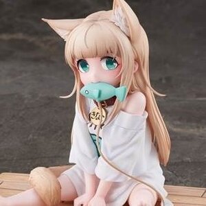 My Cat is a Kawaii Girl Kinako: Sitting Fish Ver. 1/6 Scale Figure [Pre-order]