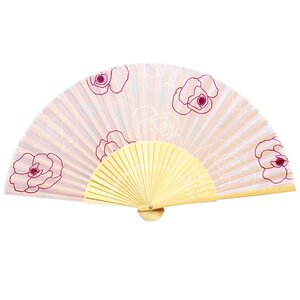 Rose Folding Fan