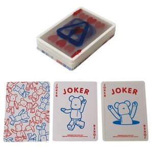 BE＠RBRICK Clear & Solid Playing Cards
