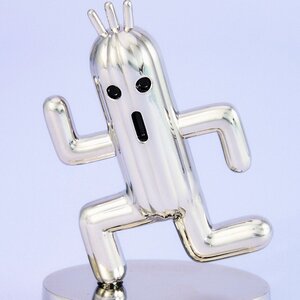 Bright Arts Gallery Final Fantasy Metal Cactuar (Re-run)