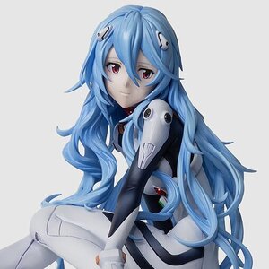Evangelion: 3.0+1.0 Thrice Upon a Time Rei Ayanami: Long Hair Ver. 1/7 Scale Figure [Pre-order]