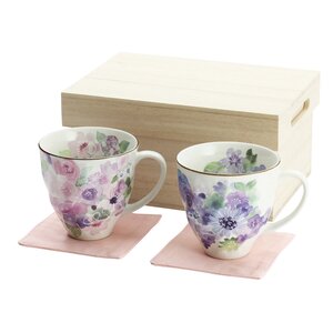 Hana Kobo Mino Ware Cup & Coaster Set