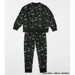 Attack on Titan R4G 3D Maneuver Gear Black Tracksuit M