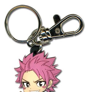 Fairy Tail Chibi Character PVC Keychains Natsu Dragneel